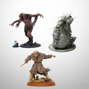 Miniaturas de aventuras en resina y metal