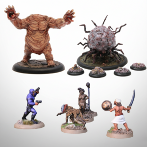 Miniaturas de terror en metal